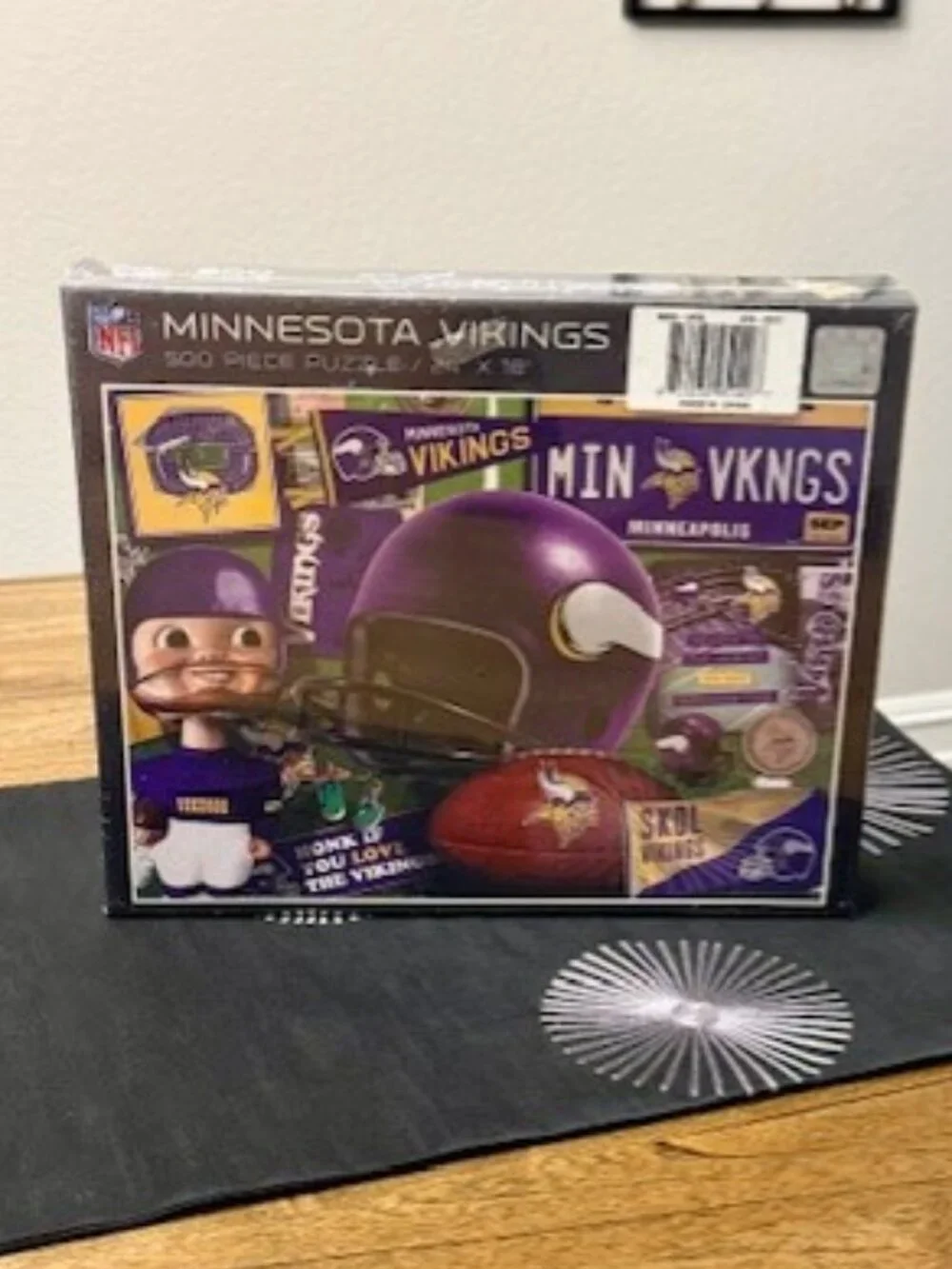 MINNESOTA VIKINGS 500 Piece Puzzle